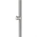 Sined SIMIUS Chuveiro de água fria apenas em aço inoxidável H 230 cm, aço inoxidável acetinado Cinza