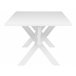 Beliani Mesa de jantar LIXA 100x180 Branco