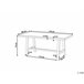 Beliani Mesa de refeição SCANIA 80x170 Branco