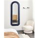 Beliani Espelho CULAN 60x4 Azul