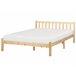 Beliani Cama Pinho FLORAC 147x208 Azul Marino