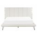Beliani Cama com estrado Pele sintética BETIN 230x200 Creme