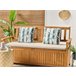 Beliani Almofada de jardim TERMINI 45x45 Verde
