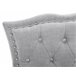 Beliani Cama com armazenamento Pele sintética METZ 126x217 Branco