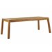 Beliani Conjunto de comedor LIVORNO Castanho