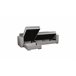 Chaise longue com cama 4 lugares reversível LAILA cor cinza Cinza