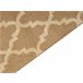 Beliani Entrelaçado MERMER 200x300 Bege