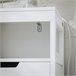 Armário de banho multifunções com 2 portas BZR121-W SoBuy Branco