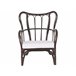 Beliani Conjunto lounge Rattan/vime BRINDISI Castanho