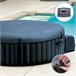 Spa jacuzzi inflável INTEX 4 pessoas Bubble Massage Navy Azul