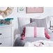Beliani Almofada decorativa LOVELY Rosa