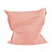 Beliani Pufe grande FUZZY Rosa Talco