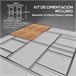 Abrigo de Exterior Aço Galvanizado e PP Outsunny Cinza
