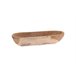 Centro de mesa de TEKA oval 6,5x40x12cm Castanho