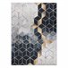 ANDRE 1171 Tapete cubo rico antiderrapante 120x170 Preto