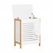Cesto de roupa suja FSS66-WN SoBuy Branco