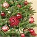 Árvore de Natal de efeitos reais Verde/ Cinza
