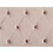 Beliani Cama Terciopelo LUBBON 189x215 Cinza