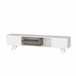 Armário de TV Assens em aglomerado 160 Branco
