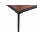 Beliani Chaise longue Pele sintética, Linho sintético MALMOS Azul
