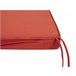 Beliani Almofada de assento para exterior SOVANA 148x45 Vermelho