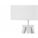 Beliani Candeeiro de mesa STILETTO Branco