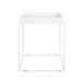 Beliani Mesa de apoio SAXON 40x40 Branco