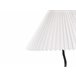 Beliani Candeeiro de mesa JIKAWO Branco/ Preto