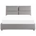 Beliani Cama baú Veludo BATILLY 154x224 Bege
