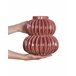 Beliani Jarro de flores WATERMOSS Vermelho