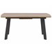 Beliani Mesa de jantar SALVADOR 90x160 Castanho