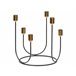 Beliani Candelabro PANAY Preto