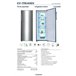 Congelador vertical Infiniton CV-172L14XEV, 172 l, E, Cíclico, 6 gavetas Inoxidavel