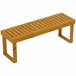 Banco de Jardim Madeira de Pinho Outsunny Castanho
