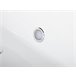 Beliani Banheira de interior NEVIS 80x170 Branco