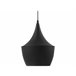 Beliani Candeeiro de tecto FRASER Preto
