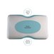 Almofada Ergonômica Cervical DUO com Fronha Refrescante ICE Cru