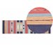 Beliani Kilim GANDZAK 80x300 Multicor