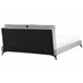 Beliani Cama com estrado Veludo MELLE 176x233 Cinza