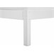 Beliani Cama Madera de pino VANNES 167x209 Branco