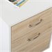 Secretária MDF HOMCOM, escritório - secretárias 137x55 Amarelo