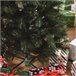 Árvore de Natal PVC, Aço HOMCOM, casa - natal Verde