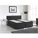 Beliani Cama continental Poliéster PRESIDENT 190x210 Preto