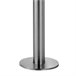 Chuveiro exterior curvo ALGHERO em aço inoxidável 316L com chuveiro manual, aço inoxidável acetinado Cinza