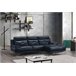 Chaise longue de pele HAWAI Azul Marino