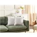 Beliani Almofada decorativa JASMINE 45x45 Branco