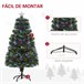 Árvore de Natal Metal e PVC HOMCOM, casa - natal Verde