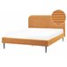 Beliani Cama Bombazine FLAYAT 173x215 Laranja