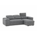 Chaise longue com cama HOXTON Chaise longue com cama HOXTON Cinza