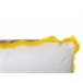 Beliani Almofada decorativa MANJU Amarelo